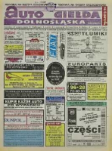 Auto Giełda Dolnośląska : regionalna gazeta ogłoszeniowa, 1999, nr 5 (534) [19.01]