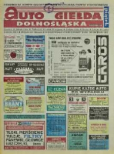 Auto Giełda Dolnośląska : regionalna gazeta ogłoszeniowa, 1999, nr 8 (537) [29.01]