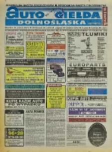 Auto Giełda Dolnośląska : regionalna gazeta ogłoszeniowa, 1999, nr 15 (544) [23.02]