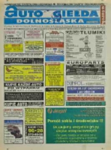 Auto Giełda Dolnośląska : regionalna gazeta ogłoszeniowa, 1999, nr 21 (550) [16.03]