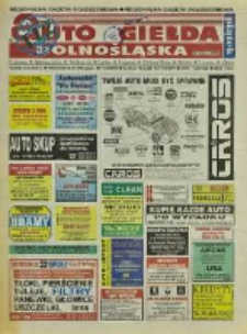 Auto Giełda Dolnośląska : regionalna gazeta ogłoszeniowa, 1999, nr 24 (553) [26.03]