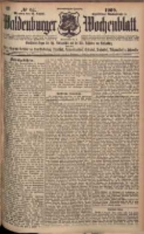Waldenburger Wochenblatt, Jg. 55, 1909, nr 64