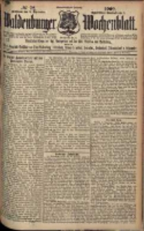 Waldenburger Wochenblatt, Jg. 55, 1909, nr 72