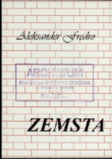 Zemsta - program [Dokument życia społecznego]