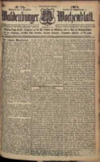 Waldenburger Wochenblatt, Jg. 55, 1909, nr 98