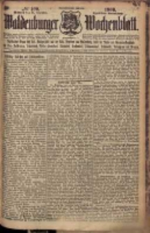 Waldenburger Wochenblatt, Jg. 55, 1909, nr 100
