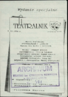 Teatralnik : Jelenia Góra 6.10.1994 r. : wydanie specjalne [Dokument życia społecznego]