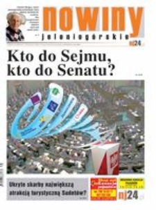 Nowiny Jeleniogórskie : tygodnik społeczny, R.57!, 2015, nr 38 (2935) [Dokument elektroniczny]