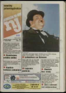 Nowiny Jeleniog&oacute;rskie : tygodnik społeczny, R. 42, 1999, nr 33 (2148)