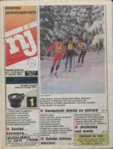 Nowiny Jeleniog&oacute;rskie : tygodnik społeczny, R. 37, 1995, nr 3 (1810)