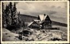 Riesengebirge. Zackelfalbaude 842 m ü. M. [Dokument ikonograficzny]