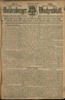 Waldenburger Wochenblatt, Jg. 56, 1910, nr 3
