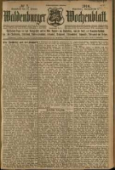 Waldenburger Wochenblatt, Jg. 56, 1910, nr 7