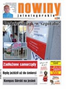 Nowiny Jeleniogórskie : tygodnik społeczny, R.57!, 2015, nr 40 (2937) [Dokument elektroniczny]