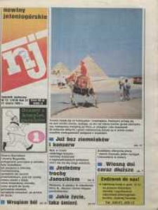 Nowiny Jeleniog&oacute;rskie : tygodnik społeczny, R. 37, 1995, nr 12 (1819)