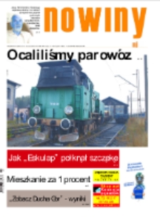Nowiny Jeleniog&oacute;rskie : tygodnik społeczny, R.57!, 2015, nr 42 (2939) [Dokument elektroniczny]