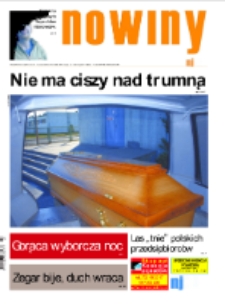 Nowiny Jeleniogórskie : tygodnik społeczny, R.57!, 2015, nr 43 (2940) [Dokument elektroniczny]