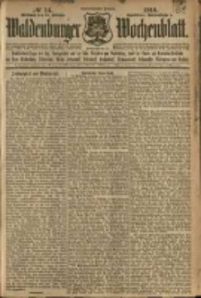Waldenburger Wochenblatt, Jg. 56, 1910, nr 14