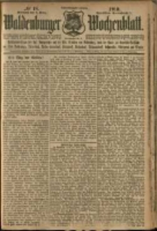 Waldenburger Wochenblatt, Jg. 56, 1910, nr 18