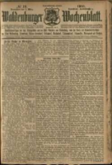 Waldenburger Wochenblatt, Jg. 56, 1910, nr 19