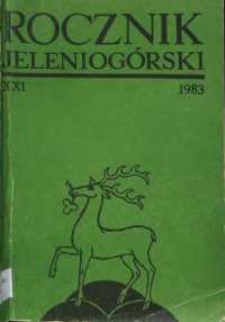 Rocznik Jeleniogórski, T. 21 (1983)