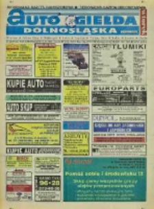 Auto Giełda Dolnośląska : regionalna gazeta ogłoszeniowa, 1999, nr 29 (557) [13.04]