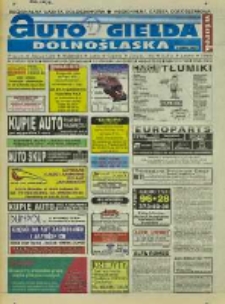 Auto Giełda Dolnośląska : regionalna gazeta ogłoszeniowa, 1999, nr 31 (559) [20.04]