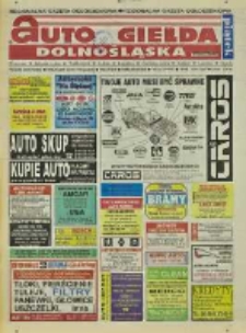 Auto Giełda Dolnośląska : regionalna gazeta ogłoszeniowa, 1999, nr 32 (560) [23.04]