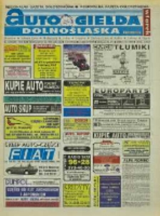 Auto Giełda Dolnośląska : regionalna gazeta ogłoszeniowa, 1999, nr 33 (561) [27.04]