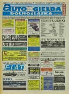 Auto Giełda Dolnośląska : regionalna gazeta ogłoszeniowa, 1999, nr 35 (563) [4.05]