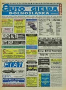 Auto Giełda Dolnośląska : regionalna gazeta ogłoszeniowa, 1999, nr 37 (565) [11.05]