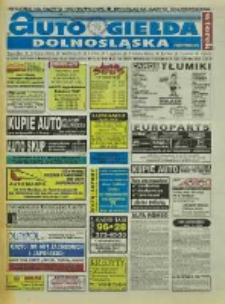 Auto Giełda Dolnośląska : regionalna gazeta ogłoszeniowa, 1999, nr 39 (567) [18.05]