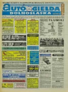Auto Giełda Dolnośląska : regionalna gazeta ogłoszeniowa, 1999, nr 41 (569) [25.05]