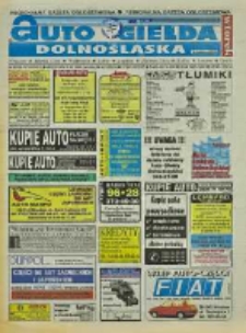 Auto Giełda Dolnośląska : regionalna gazeta ogłoszeniowa, 1999, nr 45 (573) [8.06]