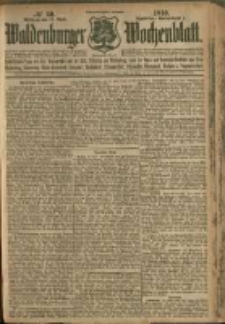 Waldenburger Wochenblatt, Jg. 56, 1910, nr 30