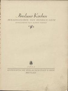 Breslauer Kirchen