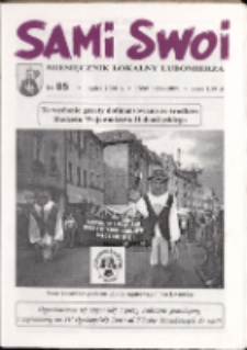 Sami Swoi : miesięcznik lokalny Lubomierza, 2000, nr 85