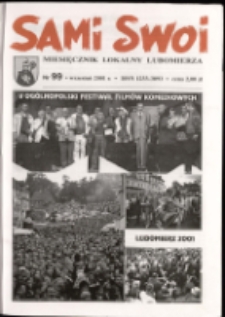 Sami Swoi : miesięcznik lokalny Lubomierza, 2001, nr 99