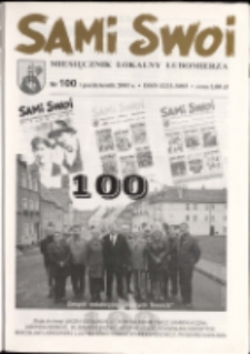 Sami Swoi : miesięcznik lokalny Lubomierza, 2001, nr 100