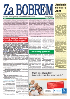 Za Bobrem : gazeta Jeleniogórskiej Spółdzielni Mieszkaniowej, 2007, nr 2 (7) [Dokument elektroniczny]