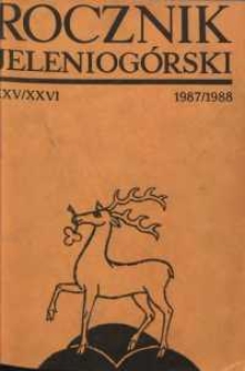 Rocznik Jeleniogórski, T. 25/26 (1987/1988)