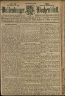 Waldenburger Wochenblatt, Jg. 56, 1910, nr 42