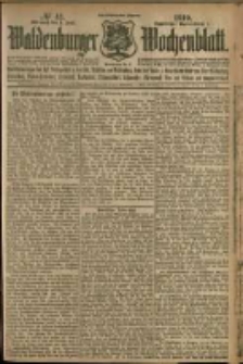 Waldenburger Wochenblatt, Jg. 56, 1910, nr 44