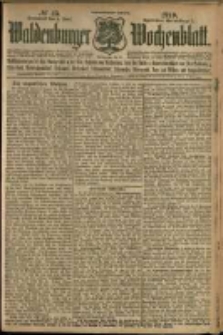 Waldenburger Wochenblatt, Jg. 56, 1910, nr 45