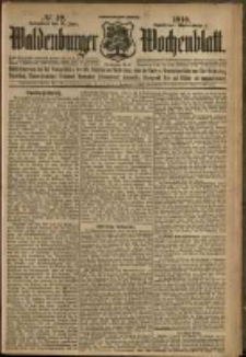 Waldenburger Wochenblatt, Jg. 56, 1910, nr 49