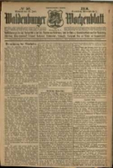 Waldenburger Wochenblatt, Jg. 56, 1910, nr 50