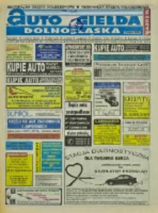Auto Giełda Dolnośląska : regionalna gazeta ogłoszeniowa, 1999, nr 63 (591) [10.08]