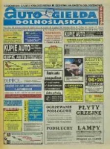Auto Giełda Dolnośląska : regionalna gazeta ogłoszeniowa, 1999, nr 73 (601) [14.09]