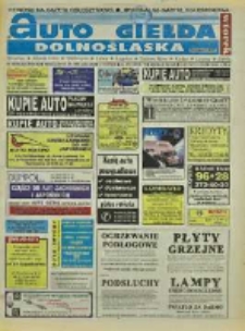 Auto Giełda Dolnośląska : regionalna gazeta ogłoszeniowa, 1999, nr 75 (603) [21.09]