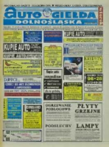 Auto Giełda Dolnośląska : regionalna gazeta ogłoszeniowa, 1999, nr 85 (613) [26.10]